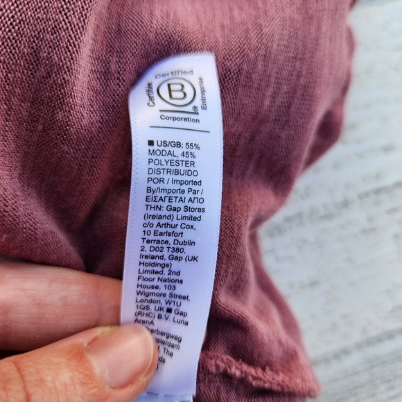 Athleta Breezy Wrap Tank Camisole Mauve Tawny Rose Size Small - Picture 6 of 8